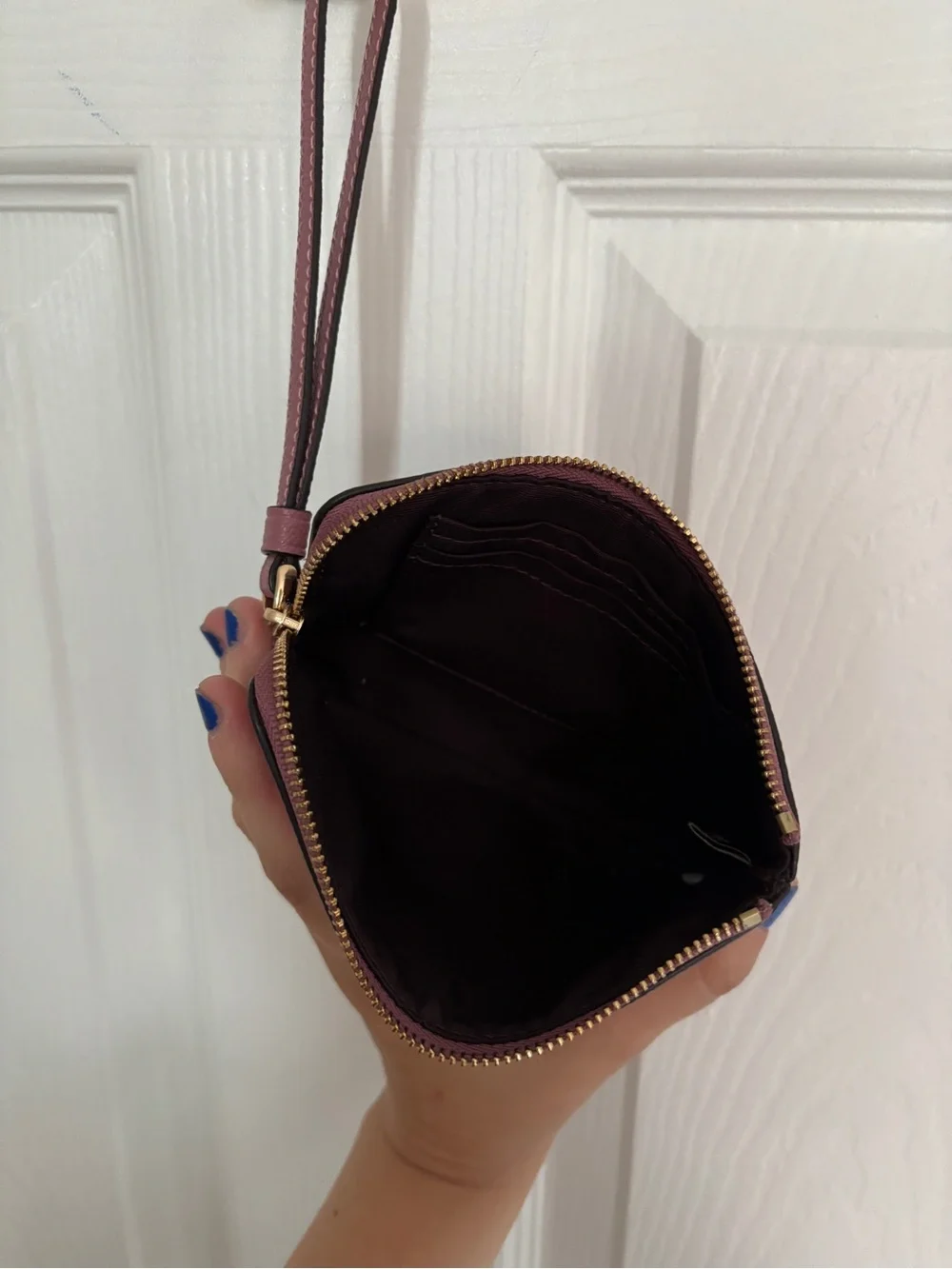 Coach pebbled leather